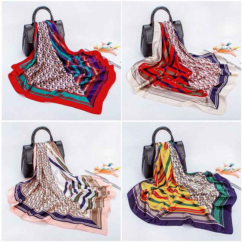 Silk Scarf Women Shawls Wraps Fashion Small Hair Neck Hijabs Foulard Scarves Female Lady bufanda seda mujer echarpe ete soie
Silk Scarf Women Shawls Wraps Fashion Small Hair Neck Hijabs Foulard Scarves Female Lady bufanda seda mujer echarpe ete soie