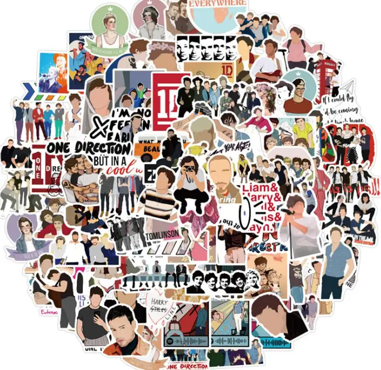 10/30/50/100pcs One Direction Band For Snowboard Laptop Luggage Fridge Car- Styling Vinyl Decal Home Decor Stickers
10/30/50/100pcs One Direction Band For Snowboard Laptop Luggage Fridge Car- Styling Vinyl Decal Home Decor Stickers