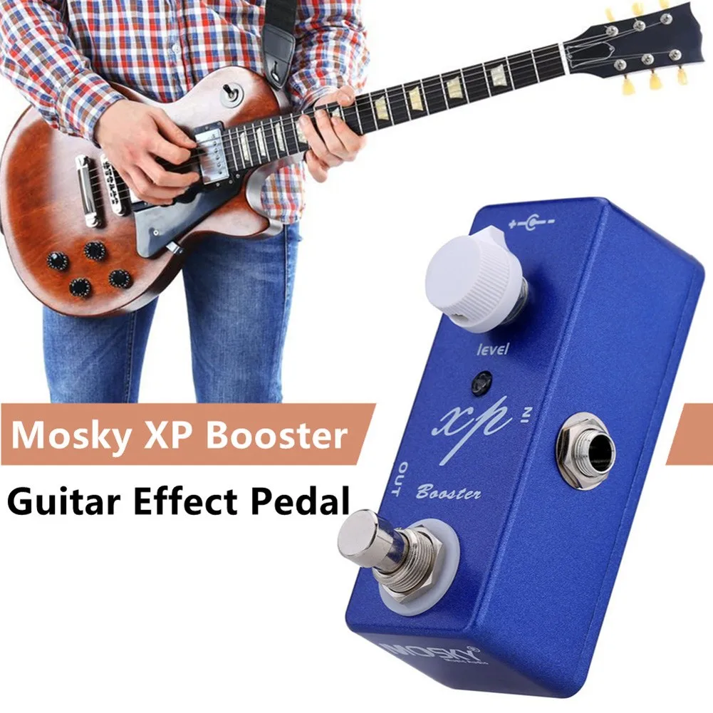 MOSKY XP Booster Guitar Pedal Clean Booster Guitar Effect Pedal True Bypass Metal Shell Switching Guitar Clean Booster Pedal
MOSKY XP Booster Guitar Pedal Clean Booster Guitar Effect Pedal True Bypass Metal Shell Switching Guitar Clean Booster Pedal