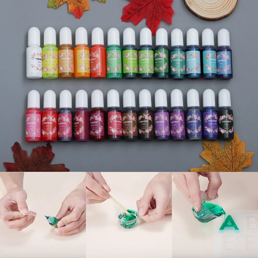 10ml UV Epoxy Resin Mix Color Dye Colorant Quick Drying Colorant Resin Pigment For DIY Resin Crafts Handmade Jewelry Making Tool
10ml UV Epoxy Resin Mix Color Dye Colorant Quick Drying Colorant Resin Pigment For DIY Resin Crafts Handmade Jewelry Making Tool