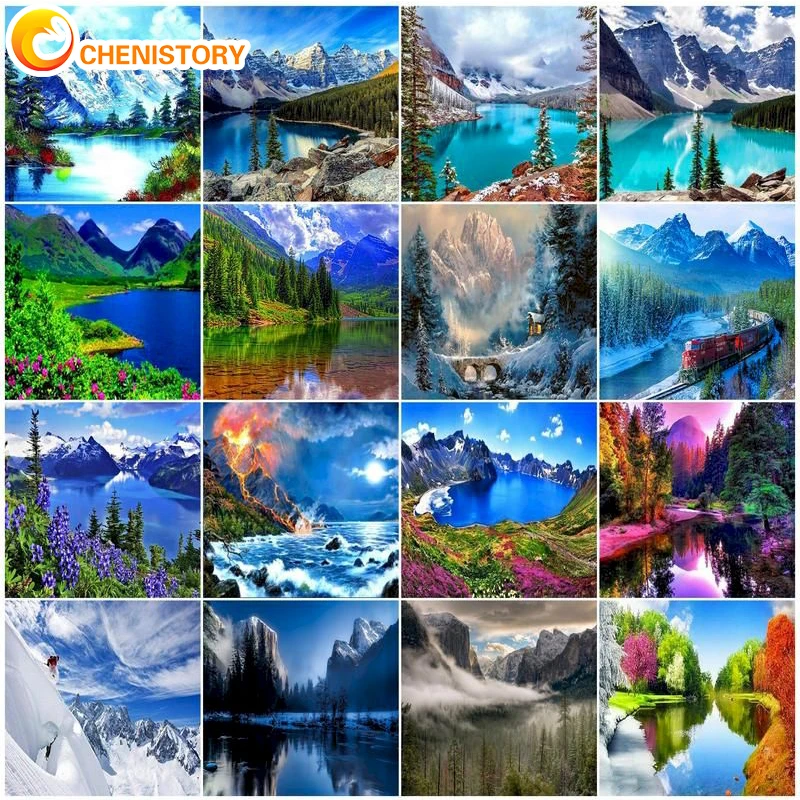 CHENISTORY 5D DIY Diamond Painting Scenery Lake Rhinestone Picture Diamond Embroidery Landscape Diamond Mosaic Home Decor Gift
CHENISTORY 5D DIY Diamond Painting Scenery Lake Rhinestone Picture Diamond Embroidery Landscape Diamond Mosaic Home Decor Gift