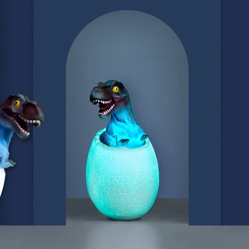 Contact Sensor LED Night Light Colors Dinosaur Egg Bedside Lamp Toy Rechargeable Table Lamp for Living Bed Room
Contact Sensor LED Night Light Colors Dinosaur Egg Bedside Lamp Toy Rechargeable Table Lamp for Living Bed Room