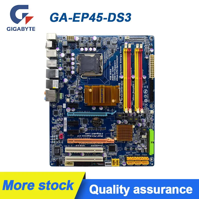 Для Gigabyte GA-EP45-DS3 материнская плата LGA 775 DDR2 16G SATA2 USB2.0 intel P45 PCIE 2,0 2 ×PCI для Core 2 Quad Q6700 E4300 процессоры
Для Gigabyte GA-EP45-DS3 материнская плата LGA 775 DDR2 16G SATA2 USB2.0 intel P45 PCIE 2,0 2 ×PCI для Core 2 Quad Q6700 E4300 процессоры
