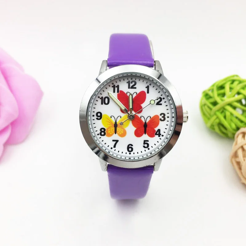 Cute Cartoon Kids Watches For Girl Quartz Wrist Watch Female Colorful Butterfly Children Students Clock Hours Relojes Montres
Cute Cartoon Kids Watches For Girl Quartz Wrist Watch Female Colorful Butterfly Children Students Clock Hours Relojes Montres