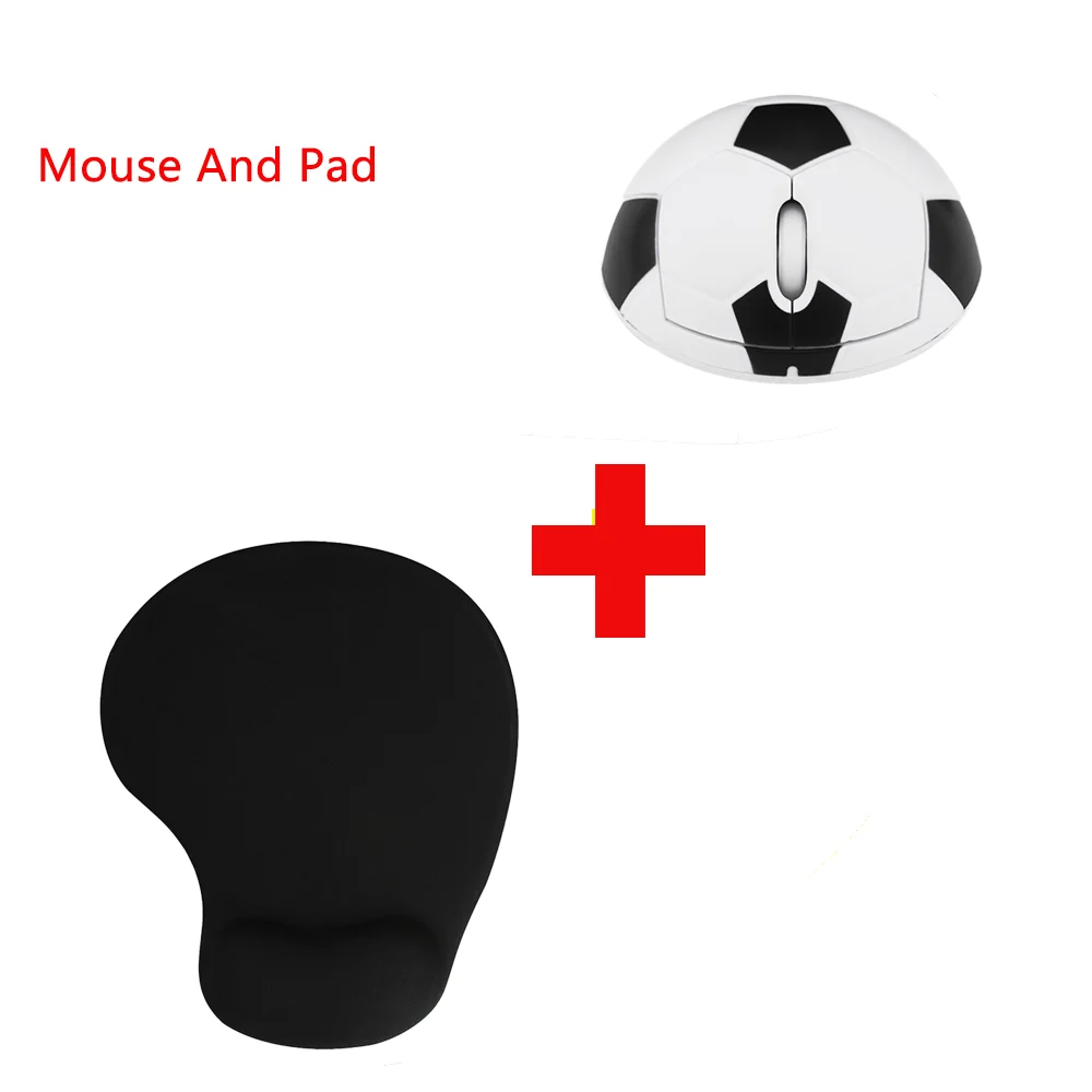 Wireless 2.4G Mouse Mini 3D Football Design Cute Mause 1200 DPI USB Optical Creative Mice With Mouse Pad Boy Gift For PC Laptop
Wireless 2.4G Mouse Mini 3D Football Design Cute Mause 1200 DPI USB Optical Creative Mice With Mouse Pad Boy Gift For PC Laptop