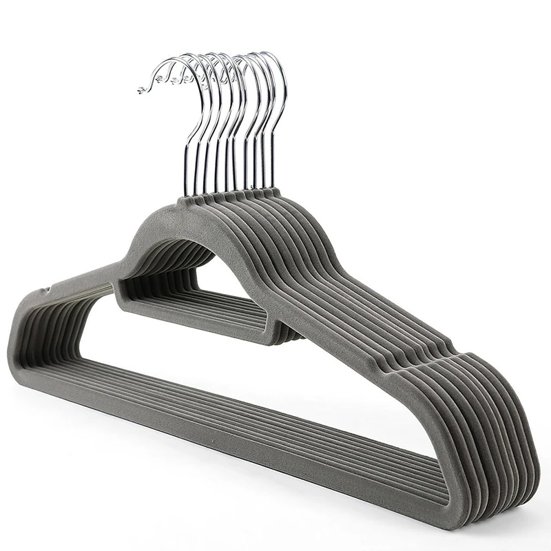 20 Pack Non-Slip Velvet Hangers,Flocking Hangers with Swivel Hook for Kids&Adults Jackets,Pants&Clothes,38CM
20 Pack Non-Slip Velvet Hangers,Flocking Hangers with Swivel Hook for Kids&Adults Jackets,Pants&Clothes,38CM