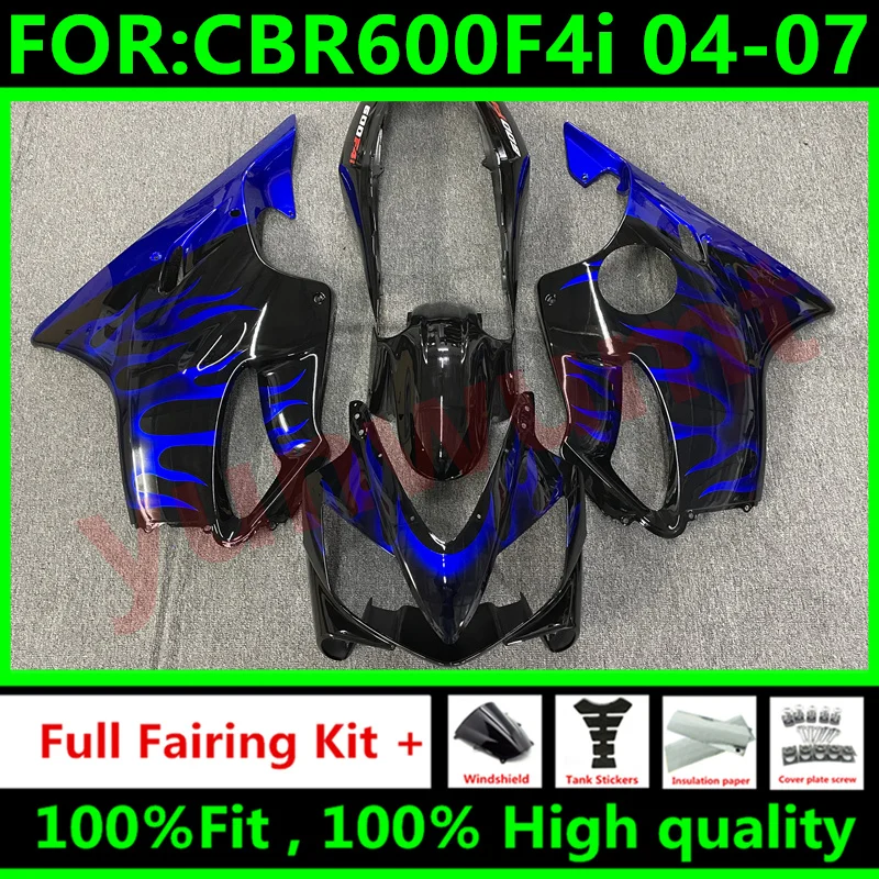 Новинка из АБС-пластика для мотоцикла обтекатели комплект Подходит Honda CBR600 F4i CBR 600