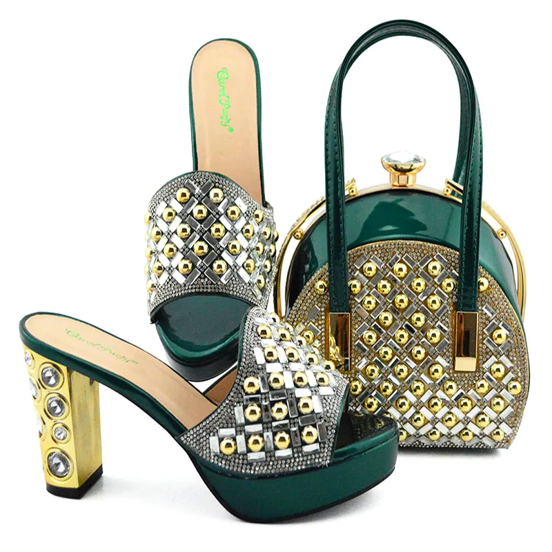 New Green Shoes with Matching Bags Shoes and Bags To Match Matching Shoes and Bag Set for Wedding Rhinestone Women Party Pumps
New Green Shoes with Matching Bags Shoes and Bags To Match Matching Shoes and Bag Set for Wedding Rhinestone Women Party Pumps