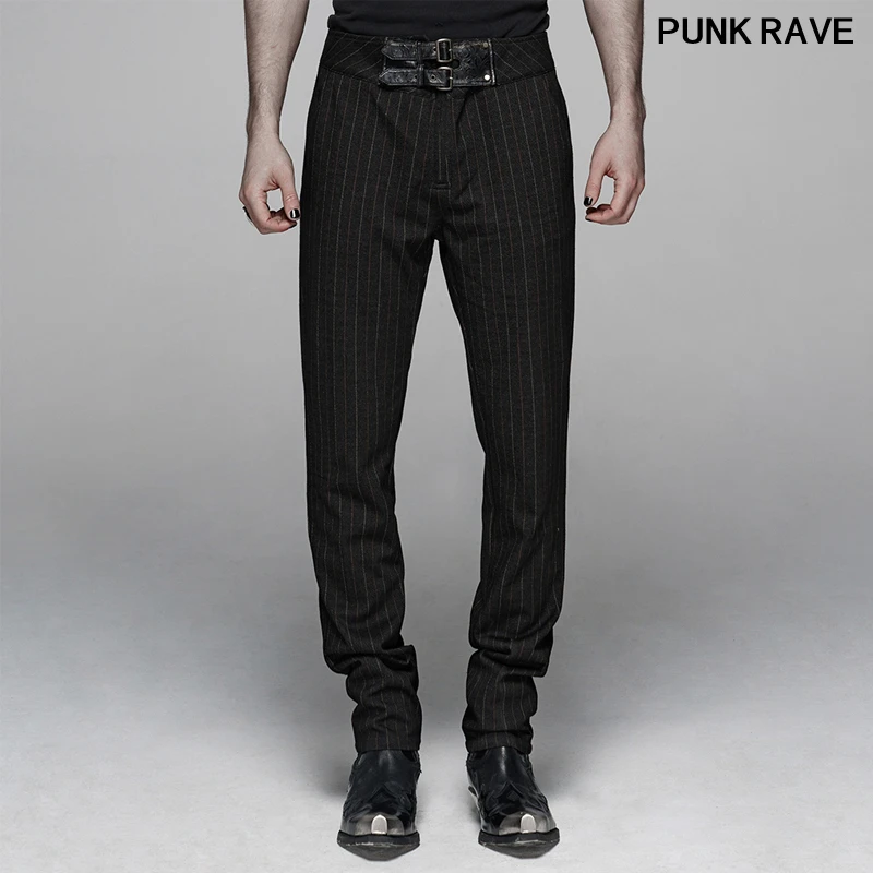 Personality Handsome Casual club stripe Pants Gothic Gentleman Elastic Knitted slim Men Vertical Trousers PUNK RAVE WK-383XCM
Personality Handsome Casual club stripe Pants Gothic Gentleman Elastic Knitted slim Men Vertical Trousers PUNK RAVE WK-383XCM