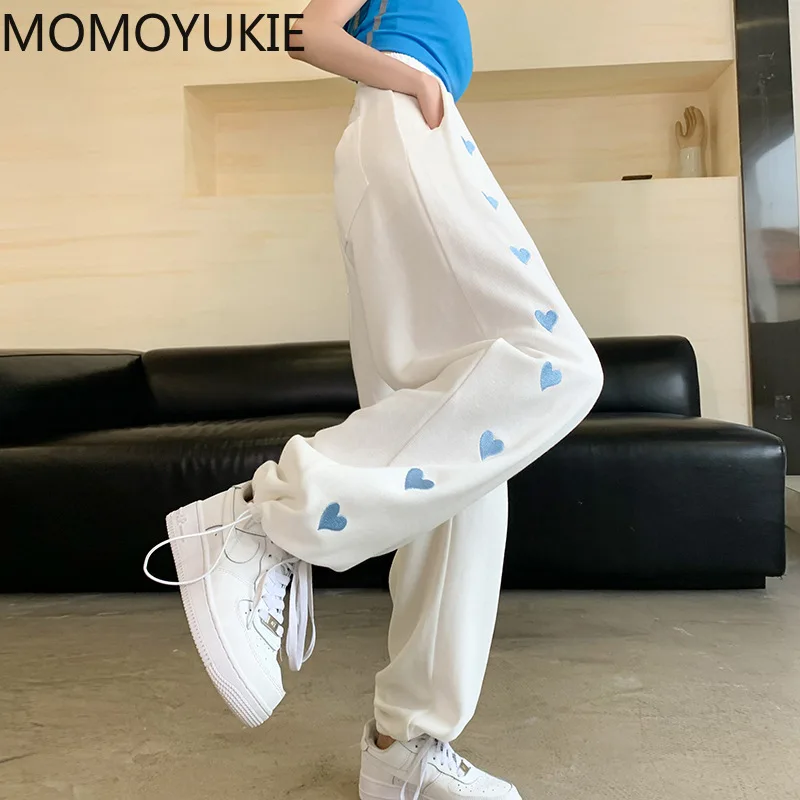 white Sweatpants for Women 2021 Autumn New Baggy Fashion Oversize Sports Pants Balck Trousers Female Joggers Streetwear
white Sweatpants for Women 2021 Autumn New Baggy Fashion Oversize Sports Pants Balck Trousers Female Joggers Streetwear