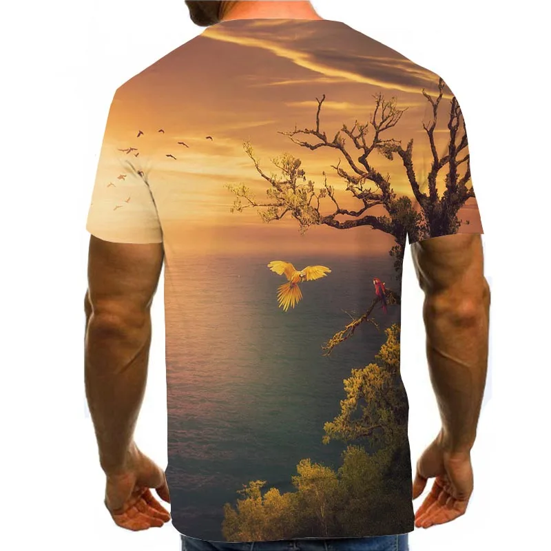 Men's Graphic Shirt 3D Print T Shirt Novelty Parrot Top Casual Animal Tee US Size Unisex Clothing
Men's Graphic Shirt 3D Print T Shirt Novelty Parrot Top Casual Animal Tee US Size Unisex Clothing