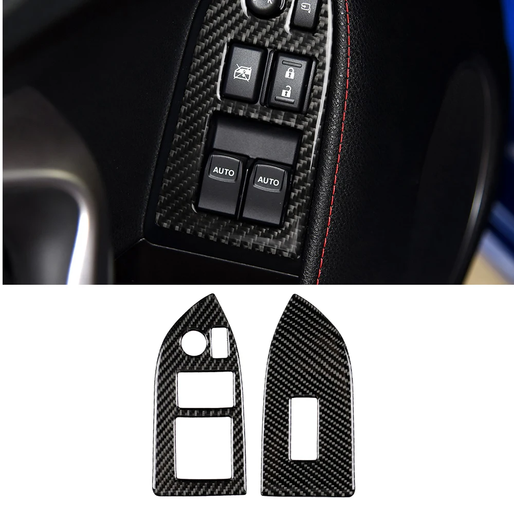 Window Lift Switch Button Panel Decoration Cover Trim Decal for Subaru BRZ for 86 2013-2017 Car Accessories Carbon Fiber
Window Lift Switch Button Panel Decoration Cover Trim Decal for Subaru BRZ for 86 2013-2017 Car Accessories Carbon Fiber