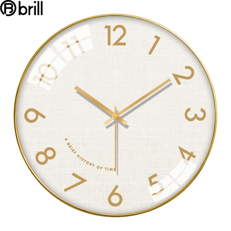 Nordic Modern Wall Clock Metal Silent Kitchen Living Room Large Clocks Home Decor Reloj Grande De Pared Farmhouse Decor Gift
Nordic Modern Wall Clock Metal Silent Kitchen Living Room Large Clocks Home Decor Reloj Grande De Pared Farmhouse Decor Gift
