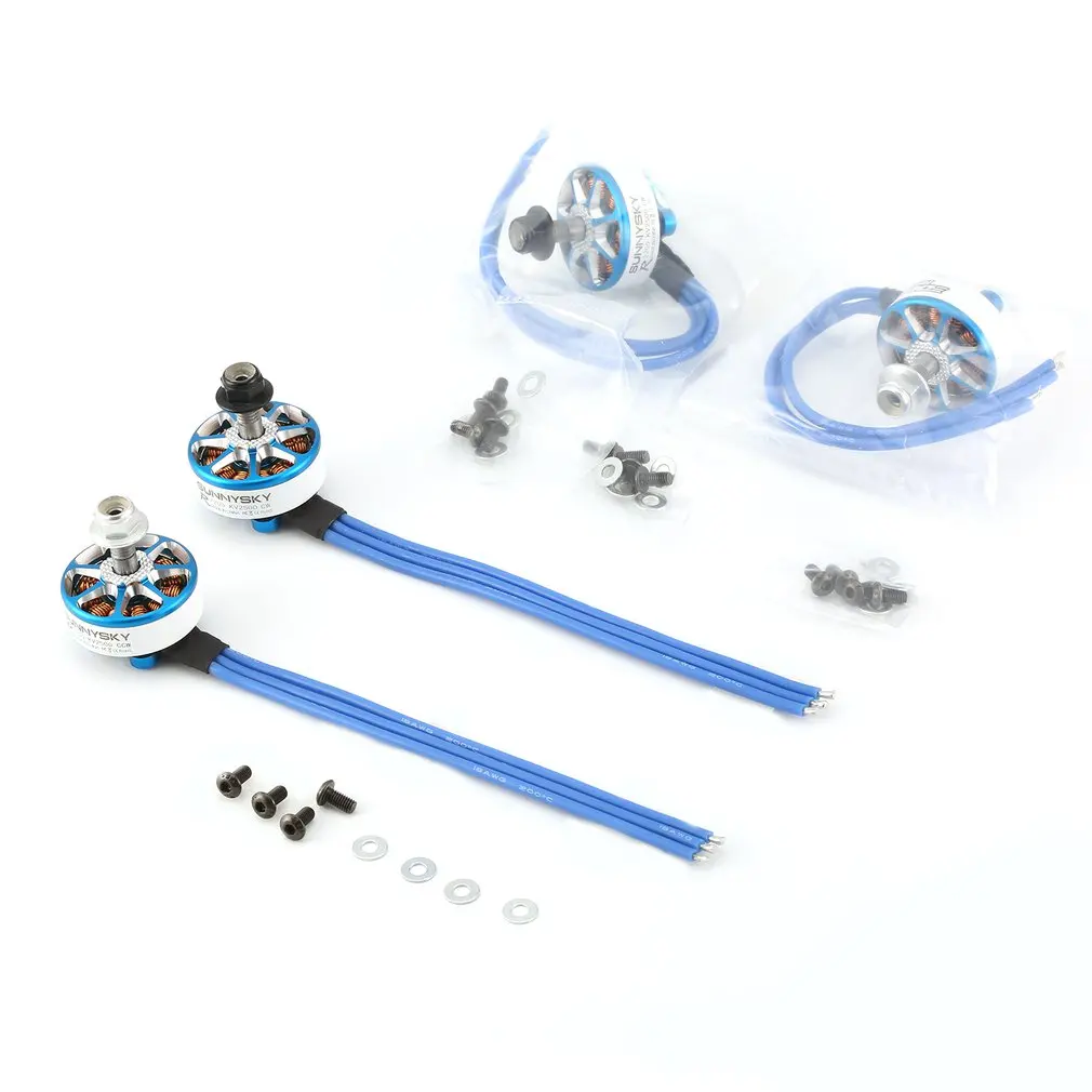 4Pcs SUNNYSKY E-R2205 3-4S 2500KV Lightweight CCW/CW Brushless Motor for RC Drone FPV Racing Quadcopter Glider Plane Spare Parts
4Pcs SUNNYSKY E-R2205 3-4S 2500KV Lightweight CCW/CW Brushless Motor for RC Drone FPV Racing Quadcopter Glider Plane Spare Parts