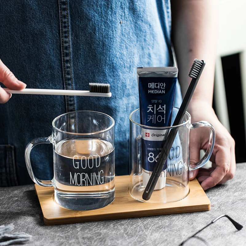 Модный креативный набор стеклянных чашек для мытья пара домашних чашек для чистки, прозрачная чашка WF924
Модный креативный набор стеклянных чашек для мытья пара домашних чашек для чистки, прозрачная чашка WF924