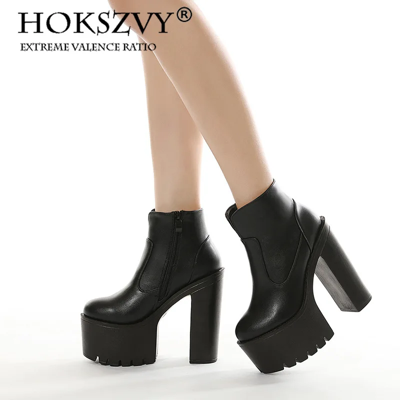 HOKSZVY/2020; Женская обувь на толстой платформе; Полусапожки на Высоком толстом каблуке; Женские ботинки; Lhx
HOKSZVY/2020; Женская обувь на толстой платформе; Полусапожки на Высоком толстом каблуке; Женские ботинки; Lhx