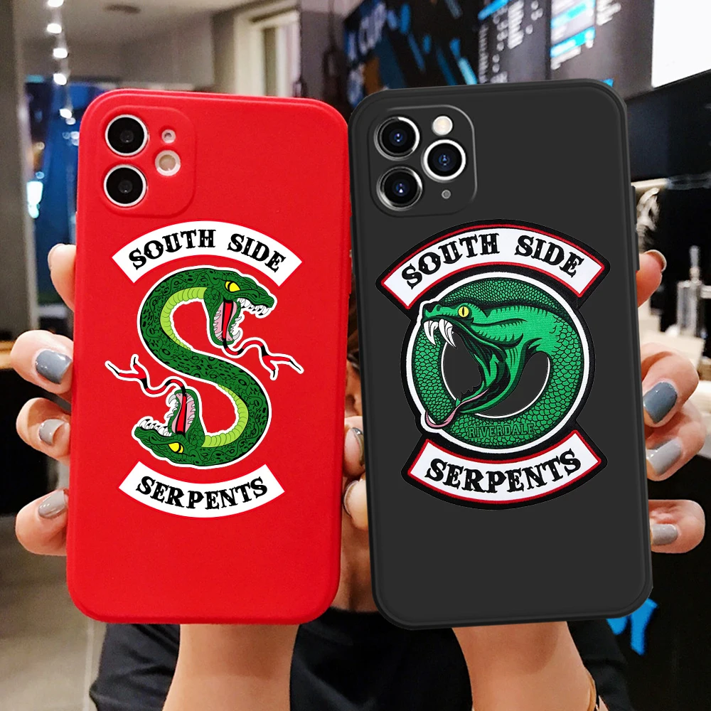 PUNQZY American TV Riverdale Snakes From the South Phone Case For iPhone 12 XR 11 Pro XS MAX 7 8 Plus SE2020 Soft TPU Case Cover
PUNQZY American TV Riverdale Snakes From the South Phone Case For iPhone 12 XR 11 Pro XS MAX 7 8 Plus SE2020 Soft TPU Case Cover