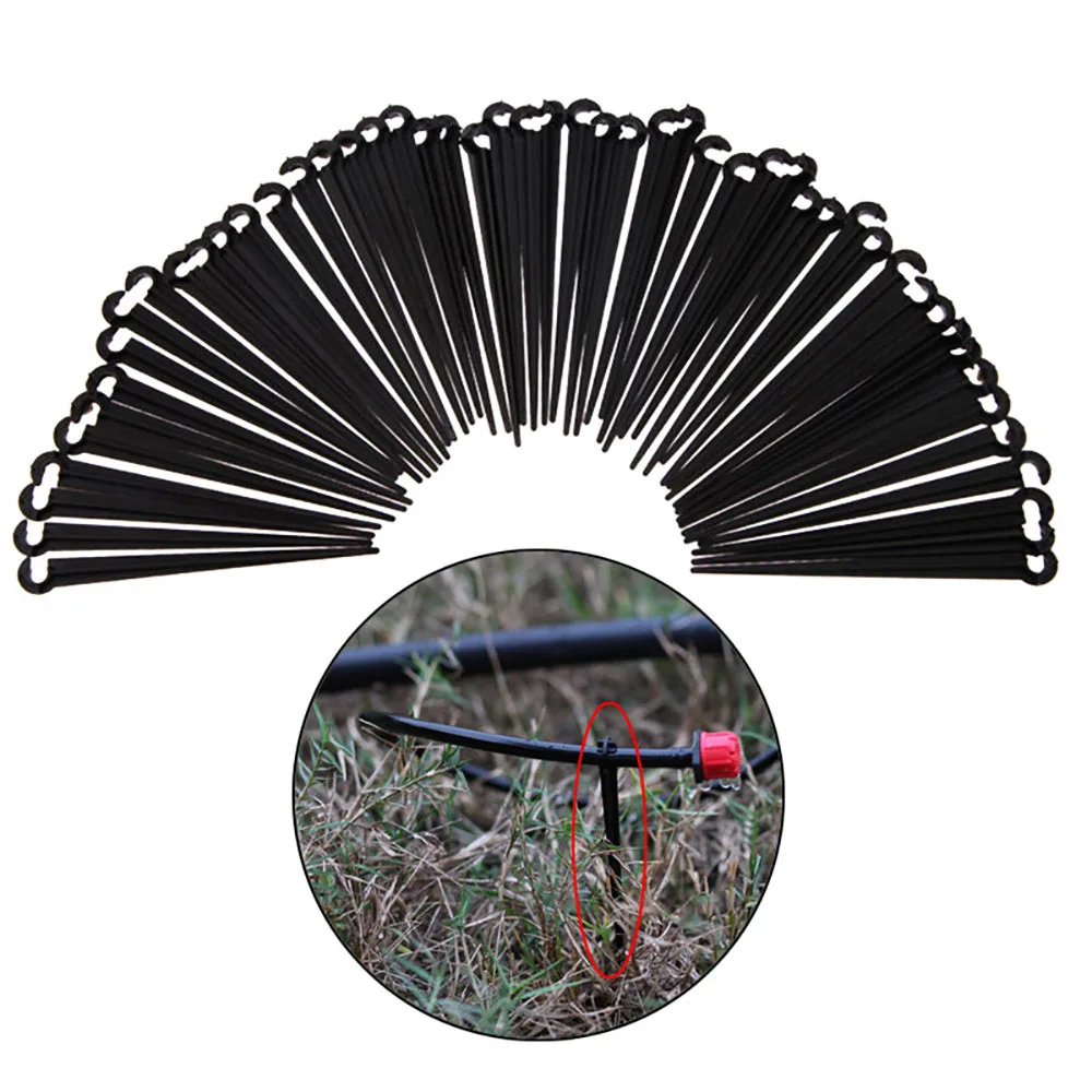Support Stake 8cm Length 1/4" 4/7mm Hose Pipe Holder Tubing Drip Garden Supplies 50Pcs-Pack Fitting Irrigation System
Support Stake 8cm Length 1/4" 4/7mm Hose Pipe Holder Tubing Drip Garden Supplies 50Pcs-Pack Fitting Irrigation System
