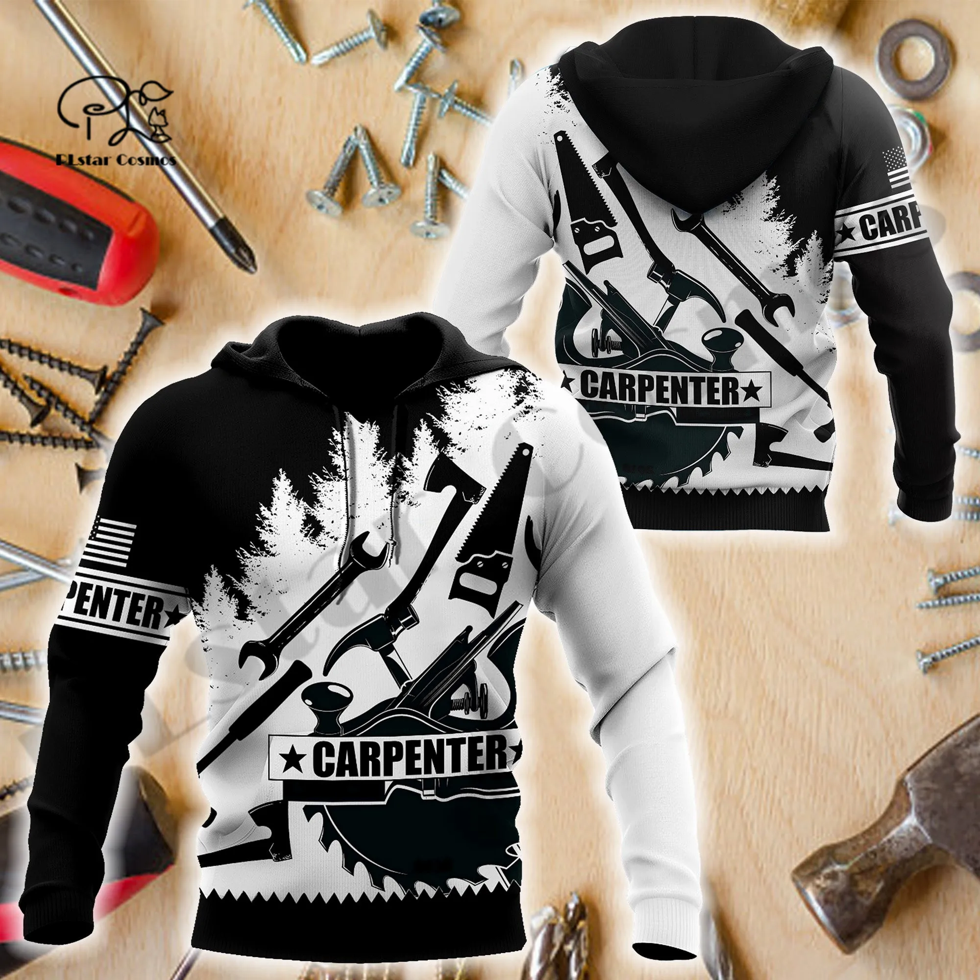 PLstar Cosmos 3DPrinted Newest Carpenter Job Worker Unique Hrajuku Streetwear Unisex Casual Funny Hoodies/Zip/Sweatshirt Style-1
PLstar Cosmos 3DPrinted Newest Carpenter Job Worker Unique Hrajuku Streetwear Unisex Casual Funny Hoodies/Zip/Sweatshirt Style-1