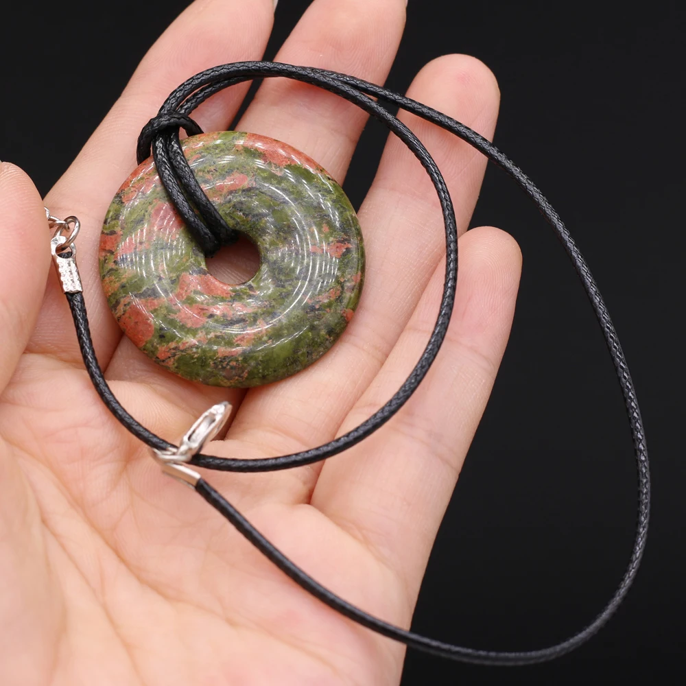 Natural Semi-precious Stone Crystal Round Semi-hole Beads Boutique Making DIY Fashion Charm Bracelet Necklace Jewelry 
Natural Semi-precious Stone Crystal Round Semi-hole Beads Boutique Making DIY Fashion Charm Bracelet Necklace Jewelry