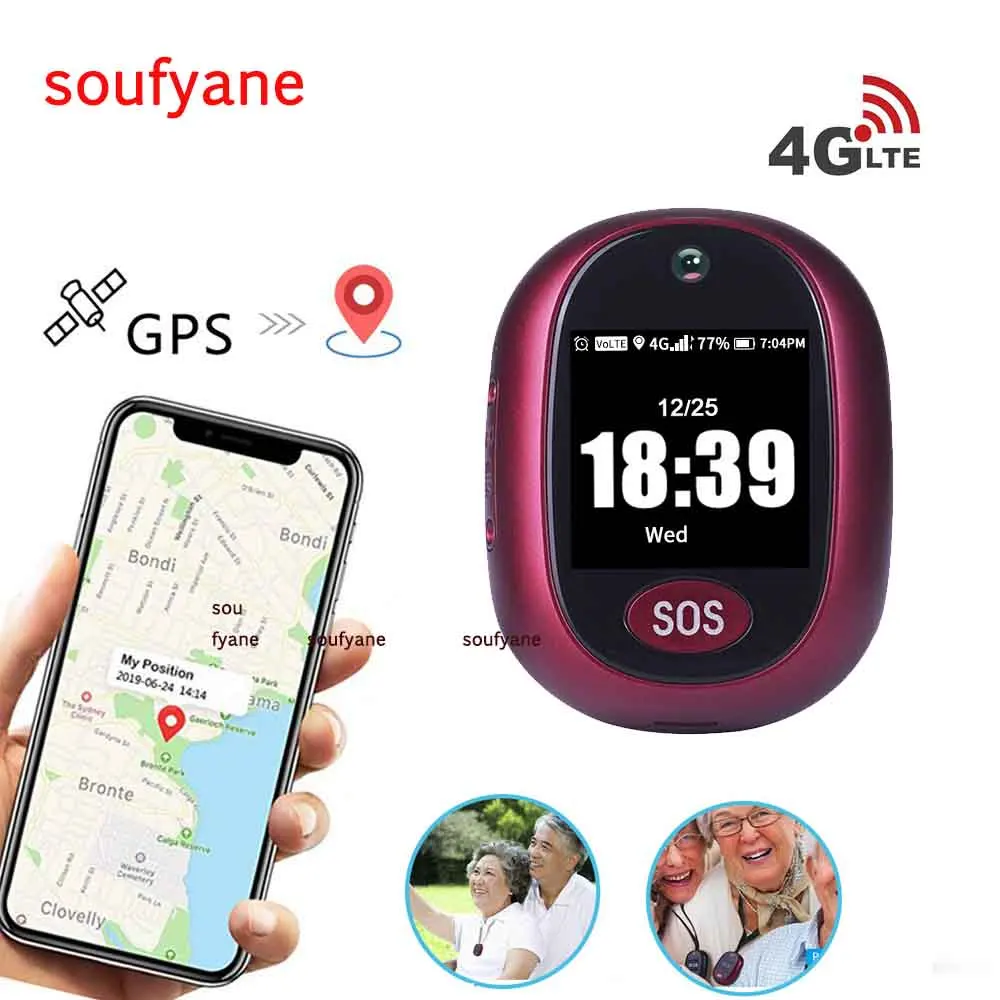 Персональный GPS трекер RF-V45 4G мини для домашних животных LTE 3G WCDMA 2G GSM gps