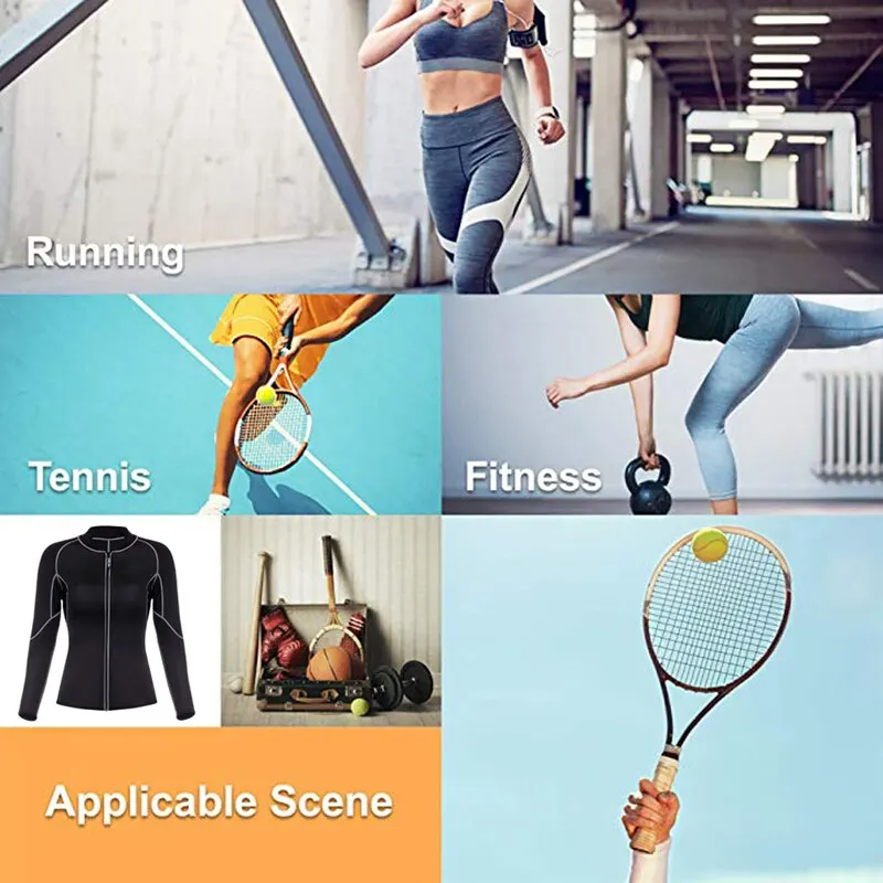 2020 Summer Women's Neoprene Sauna Vest with Sleeves Gym Hot Sweat Suit Weight Loss Long Sleeves Body Shaper Fat Burner Top
2020 Summer Women's Neoprene Sauna Vest with Sleeves Gym Hot Sweat Suit Weight Loss Long Sleeves Body Shaper Fat Burner Top
