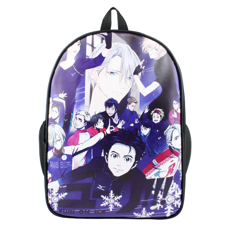 Cosplay YURI!!!on ICE Backpack 3D Cartoon Anime Printed Adult Kids Bags Outdoor Casual Travel Student Backpack For Gift
Cosplay YURI!!!on ICE Backpack 3D Cartoon Anime Printed Adult Kids Bags Outdoor Casual Travel Student Backpack For Gift