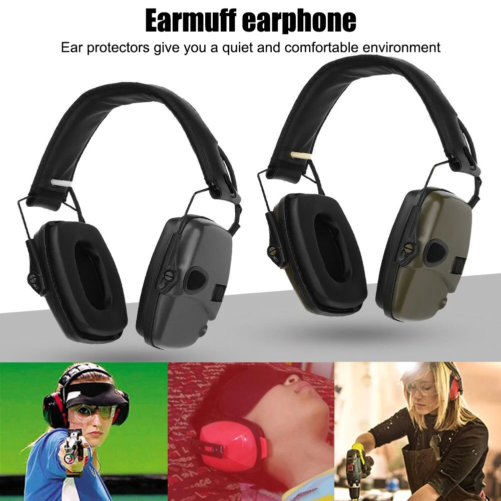 Noise Canceling Headset Soft Earmuffs Headphone Outdoor Industry Work Daily DJA88 
Noise Canceling Headset Soft Earmuffs Headphone Outdoor Industry Work Daily DJA88