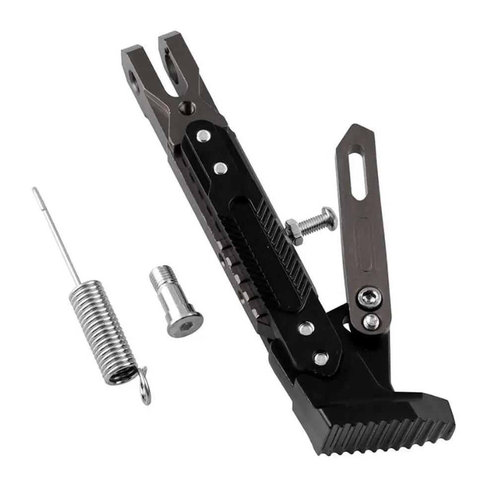 Universal Motorcycle Adjustable Kickstand Foot Brace CNC Motorcycle Parking Leg Foot Side Support Stand
Universal Motorcycle Adjustable Kickstand Foot Brace CNC Motorcycle Parking Leg Foot Side Support Stand