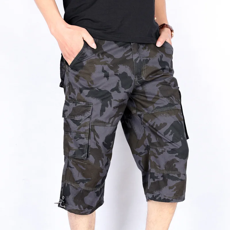 High Quality Summer Men's Baggy Multi Pocket Military Short Cargo Pants Hot breeches Male Long Men Tactical Short Plus Size 5XL
High Quality Summer Men's Baggy Multi Pocket Military Short Cargo Pants Hot breeches Male Long Men Tactical Short Plus Size 5XL
