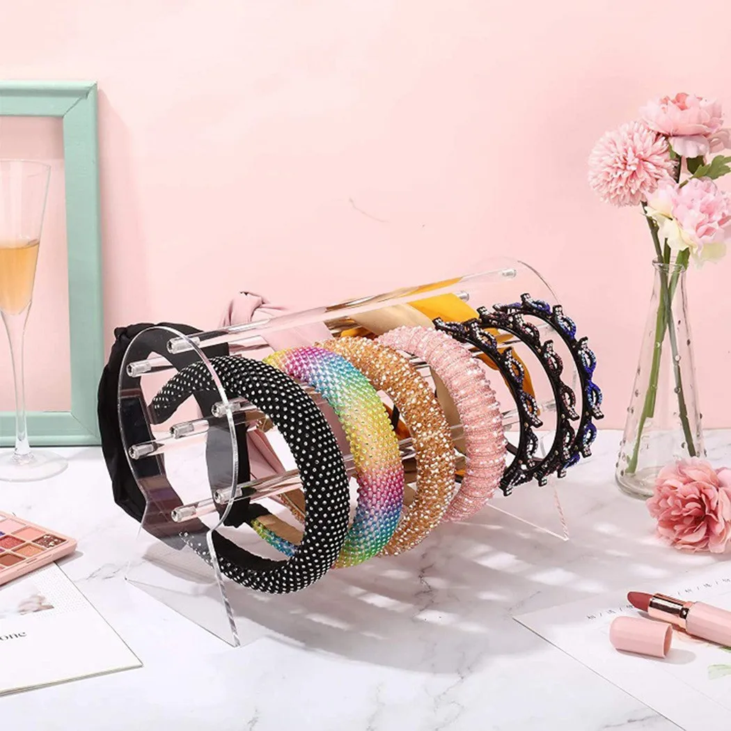 Acrylic Clear Headband Holder Scrunchie Storage Display Organizer Stand Simple Headband Chain Bracelet Fixed Storage Display
Acrylic Clear Headband Holder Scrunchie Storage Display Organizer Stand Simple Headband Chain Bracelet Fixed Storage Display