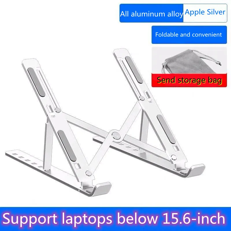 Portable Notebook Computer Stand Aluminum Alloy Desktop Increase Bracket Hand-held Folding Portable Radiator Base Macbook Pro St
Portable Notebook Computer Stand Aluminum Alloy Desktop Increase Bracket Hand-held Folding Portable Radiator Base Macbook Pro St