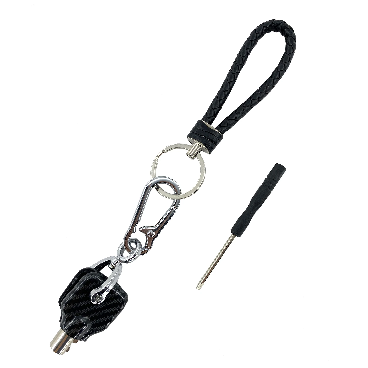 Carbon Fiber Keychain Key Ring Uncut Blank Blade Key For Harley Touring Street Glide Road Glide Road King Dyna Softail V-Rod
Carbon Fiber Keychain Key Ring Uncut Blank Blade Key For Harley Touring Street Glide Road Glide Road King Dyna Softail V-Rod