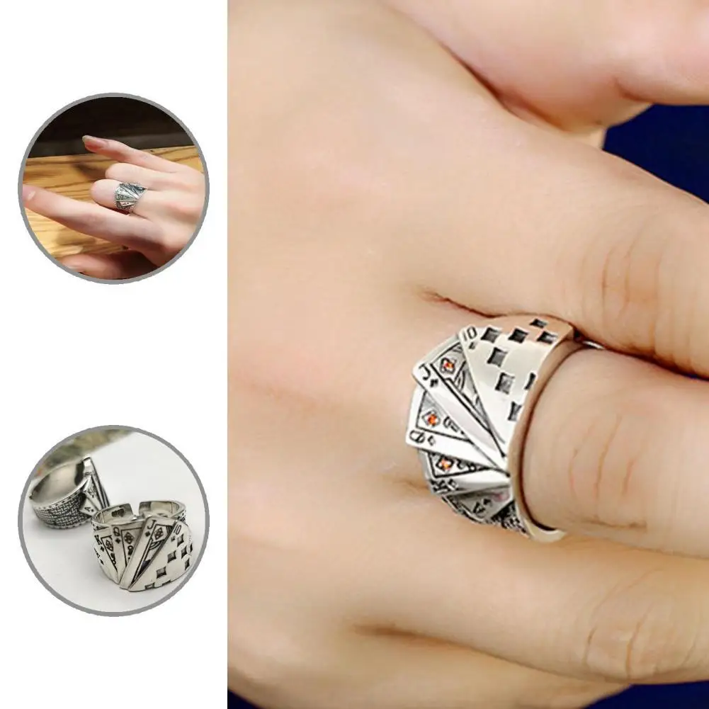 Simple Retro Poker Pattern Game Ring for Anniversary Men Ring Simple Retro Poker Pattern Game Ring for Anniversary
Simple Retro Poker Pattern Game Ring for Anniversary Men Ring Simple Retro Poker Pattern Game Ring for Anniversary