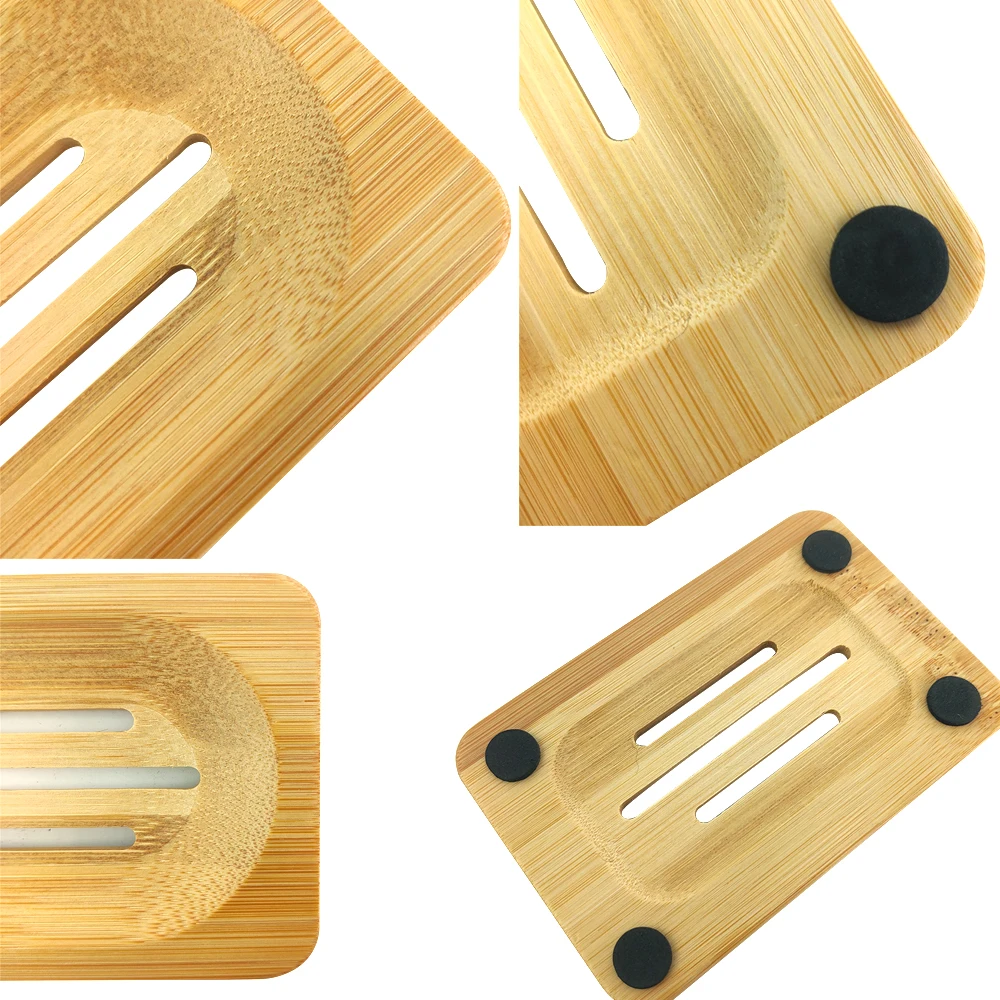 Wooden Natural Bamboo Soap Dishes Tray Holder Storage Soap Rack Plate Box Container Portable Bathroom Soap Dish Storage Box
Wooden Natural Bamboo Soap Dishes Tray Holder Storage Soap Rack Plate Box Container Portable Bathroom Soap Dish Storage Box
