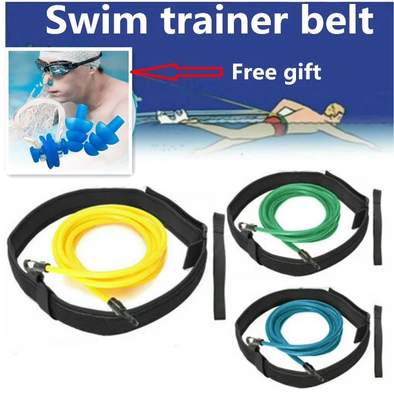 Adults and Children Swim Resist Water Trainer Resistance Elastic Belt Safety Rope Swimming Training Latex Tubes
Adults and Children Swim Resist Water Trainer Resistance Elastic Belt Safety Rope Swimming Training Latex Tubes