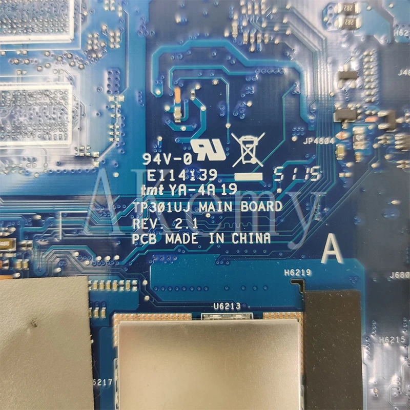 SAMXINNO TP301UJ Q303UA Motherboard For Asus Q303U Q303UA Laptop motherboard Q303UA Mainboard W/ I5-6200U 4GB RAM
SAMXINNO TP301UJ Q303UA Motherboard For Asus Q303U Q303UA Laptop motherboard Q303UA Mainboard W/ I5-6200U 4GB RAM