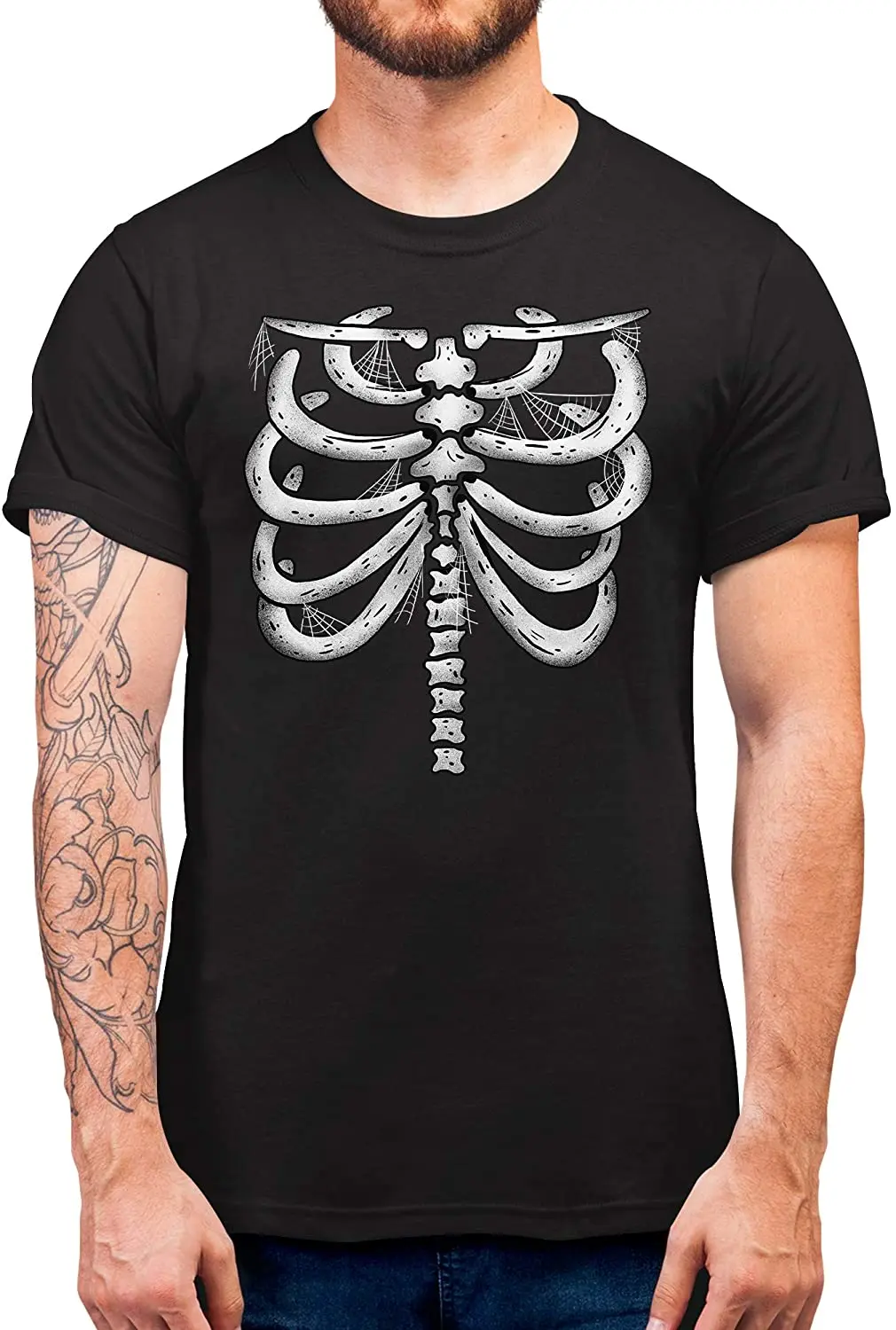Halloween T Shirt Skeleton Body T-Shirt Halloween Costume for Adults - Simple & Affordable Skull/Skeleton Trick-Or- Parties
Halloween T Shirt Skeleton Body T-Shirt Halloween Costume for Adults - Simple & Affordable Skull/Skeleton Trick-Or- Parties
