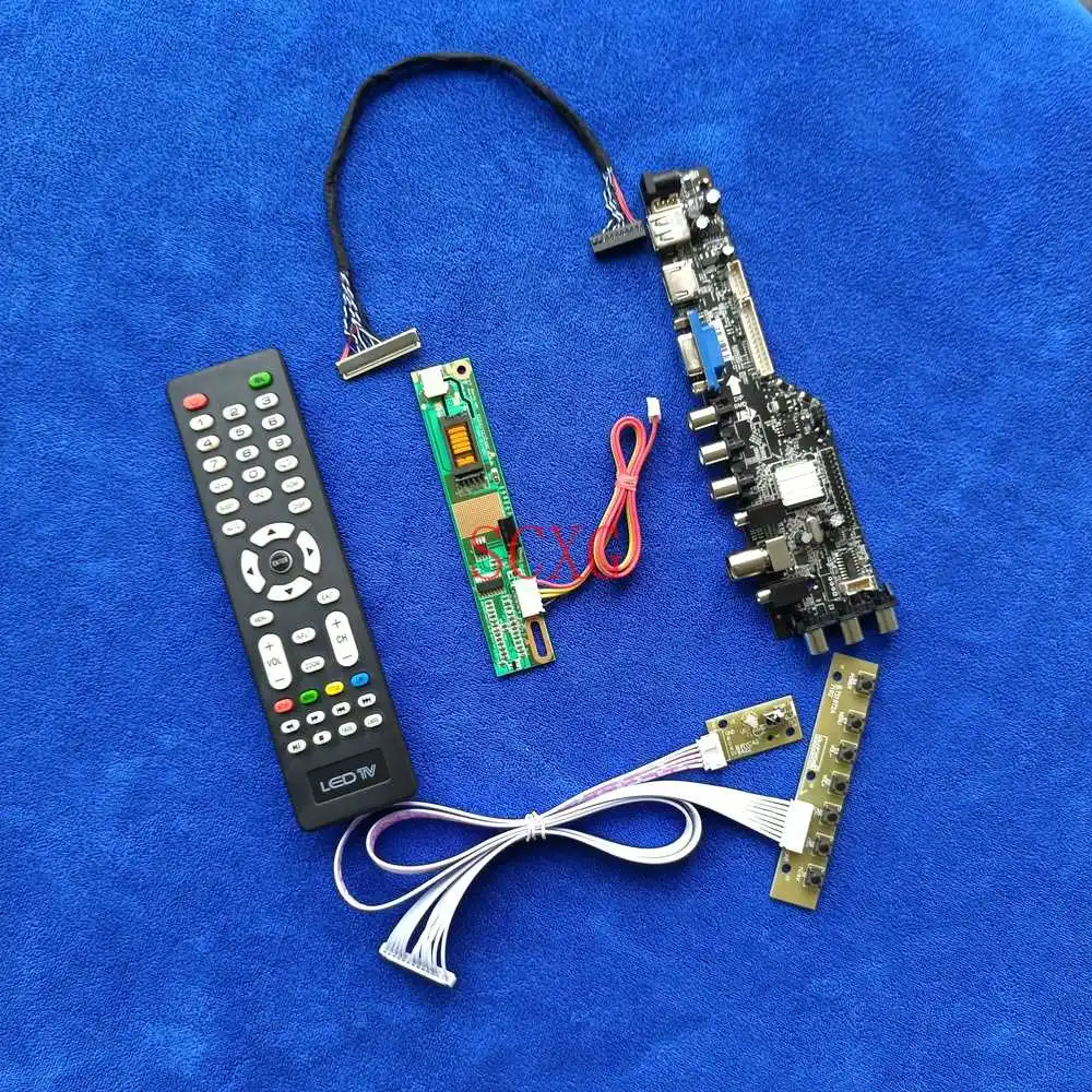 Для CLAA150XH01/TM150XG-02L11 DIY KIT сигнала DVB 1024*768 1 с холодным катодом (CCFL) ЖК-дисплей дисплей управляющая плата 30-контактный LVDS USB VGA AV, совместимому с HDMI
Для CLAA150XH01/TM150XG-02L11 DIY KIT сигнала DVB 1024*768 1 с холодным катодом (CCFL) ЖК-дисплей дисплей управляющая плата 30-контактный LVDS USB VGA AV, совместимому с HDMI