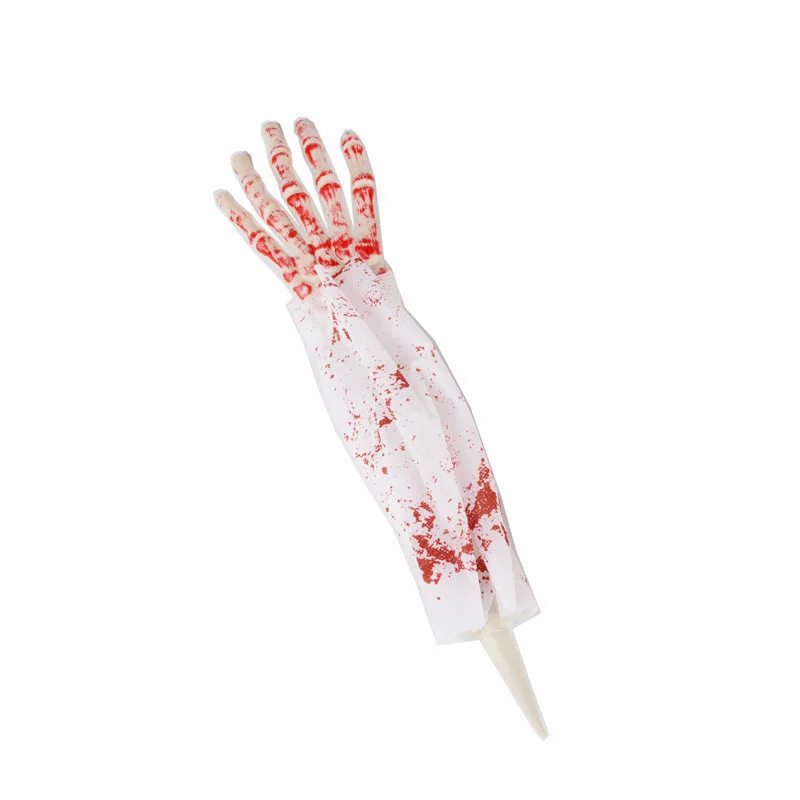 ZK20 Halloween supplies Set of cloth prosthetic hands Skeleton hand props Scary spoof toys Blood prosthetic performance props 
ZK20 Halloween supplies Set of cloth prosthetic hands Skeleton hand props Scary spoof toys Blood prosthetic performance props