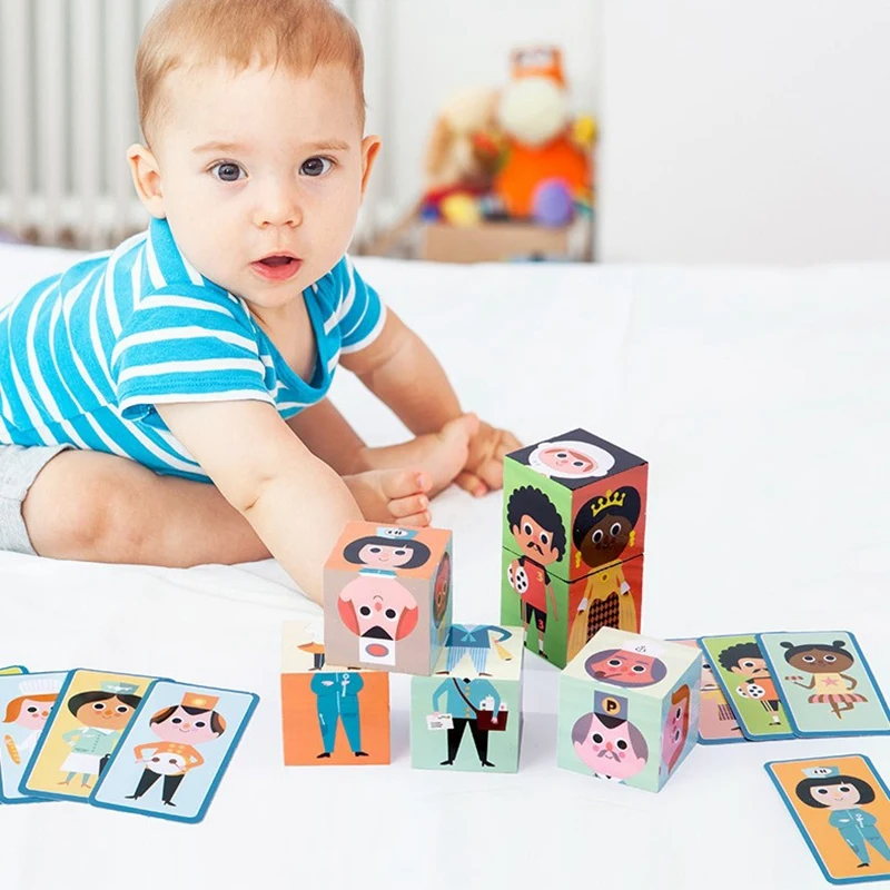 

Детские деревянные игрушки-пазлы, развивающие Обучающие игрушки, интерактивная игра для родителей и детей