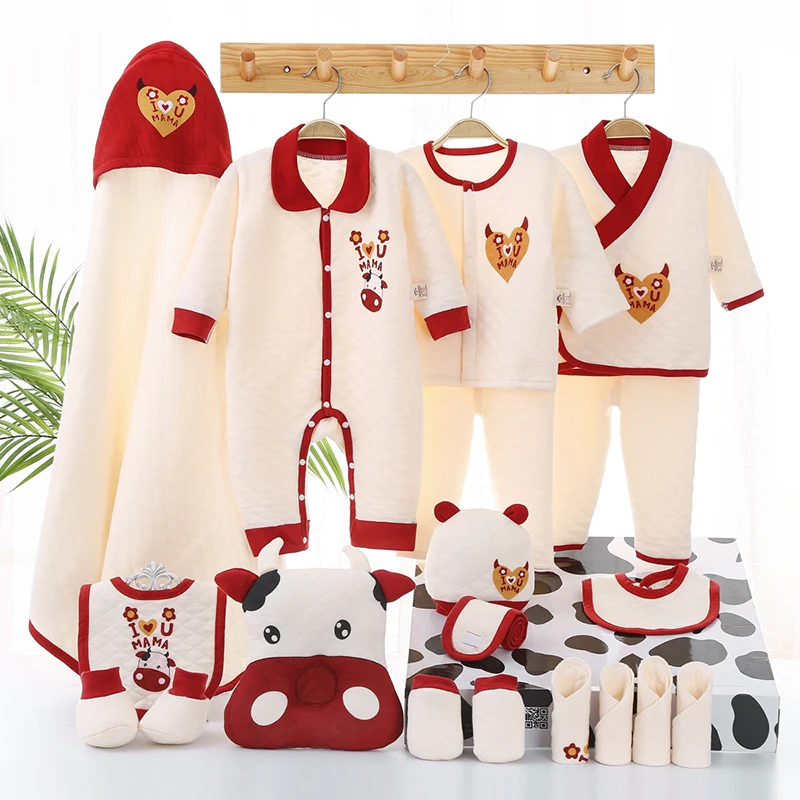 0-1Year Baby Clothes Set Autumn Winter Cotton Newborn Baby Boys Girls Clothes Suit Kids Clothes Newborn Baby Gift
0-1Year Baby Clothes Set Autumn Winter Cotton Newborn Baby Boys Girls Clothes Suit Kids Clothes Newborn Baby Gift