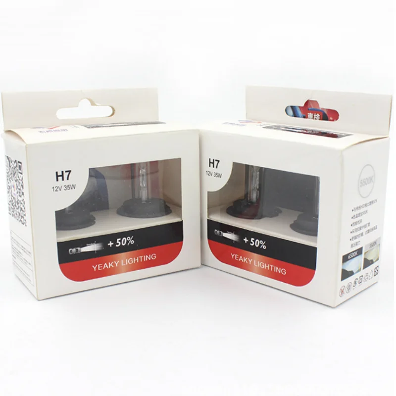 YY Original 35W Yeaky Cnlight HeartRay HID Lamp 4300K 4500K 5500K 6500K 6000K H1 H11 H3 D2H H7 9005 9012 D2 Car Headlight Bulbs
YY Original 35W Yeaky Cnlight HeartRay HID Lamp 4300K 4500K 5500K 6500K 6000K H1 H11 H3 D2H H7 9005 9012 D2 Car Headlight Bulbs