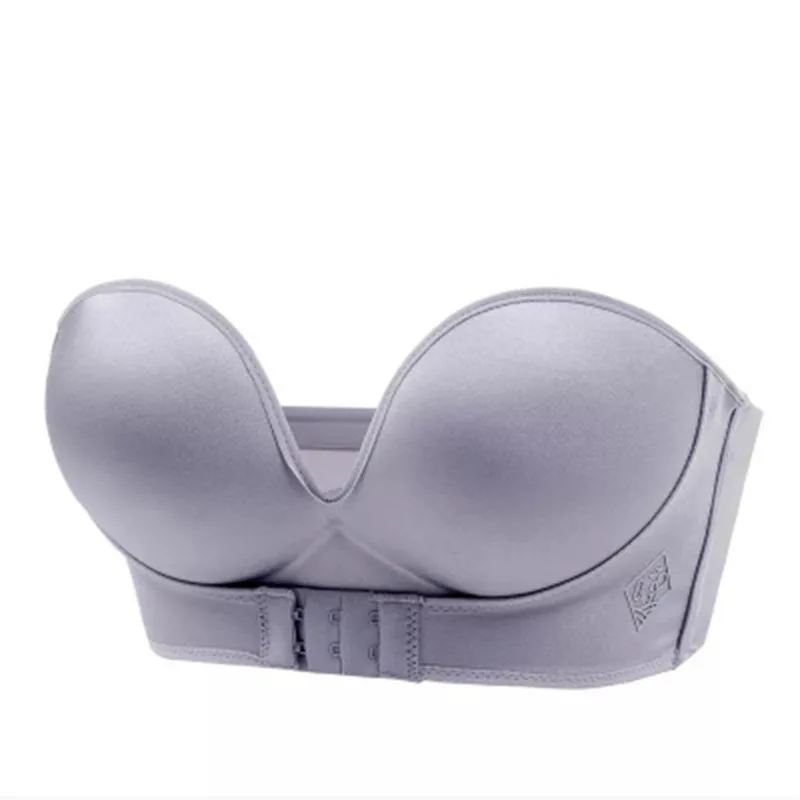 Women's Strapless Breathable Bra Non-slip Pull-up Invisible No Steel Ring Small Chest Gather Underwear Good Quality
Women's Strapless Breathable Bra Non-slip Pull-up Invisible No Steel Ring Small Chest Gather Underwear Good Quality