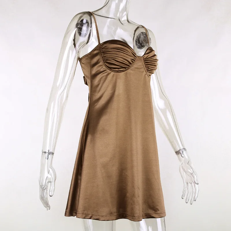 Solid Summer Bodycon Dress Women Sexy Slip Dresses 2021 Backless Wrinkle Woman Clothes Casual Hollow Out Nightdress
Solid Summer Bodycon Dress Women Sexy Slip Dresses 2021 Backless Wrinkle Woman Clothes Casual Hollow Out Nightdress