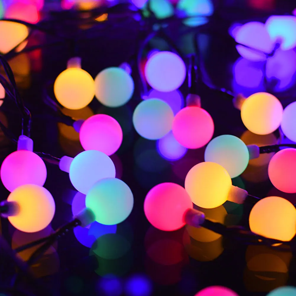 100 LED Crystal Ball Solar Light Waterproof Solar Lamp Power LED String Fairy Lights For Bedroom Garden Garlands Christmas Decor
100 LED Crystal Ball Solar Light Waterproof Solar Lamp Power LED String Fairy Lights For Bedroom Garden Garlands Christmas Decor