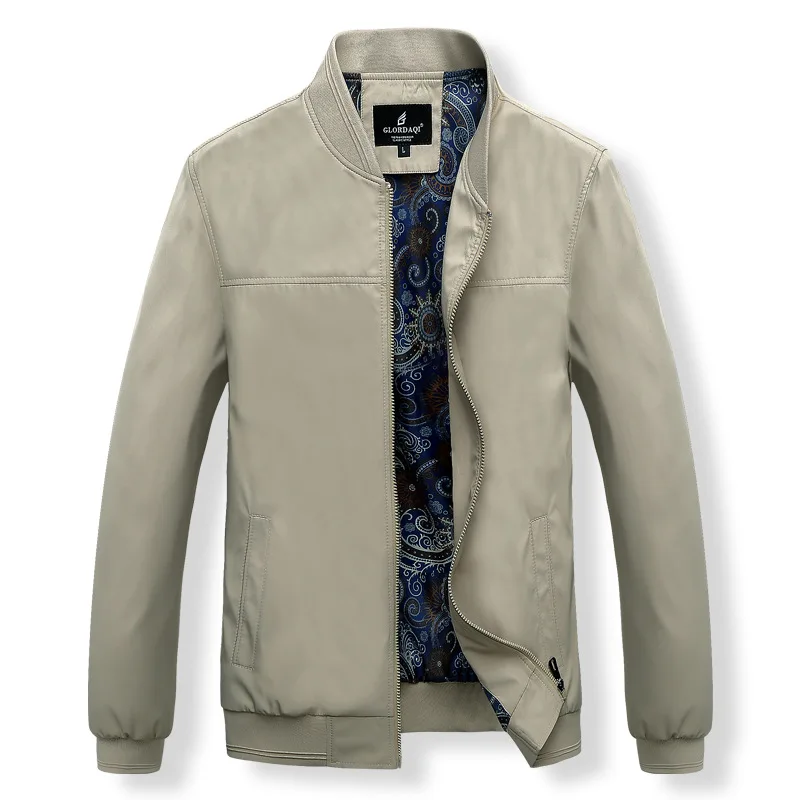 Middle-aged thin autumn men Jacket casual stand collar outerwear dad wear Long Sleeve zipper Coats O-neck solid Plus Size 4XL
Middle-aged thin autumn men Jacket casual stand collar outerwear dad wear Long Sleeve zipper Coats O-neck solid Plus Size 4XL