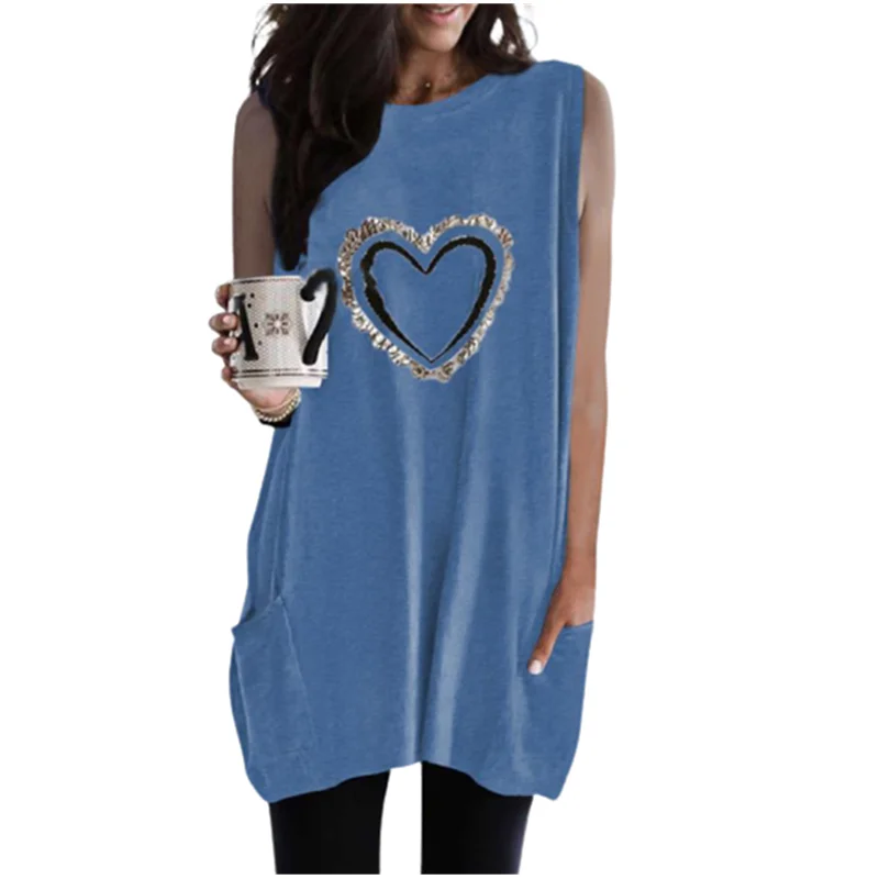 Женское летнее пляжное мини-платье без рукавов, новинка 2022, уличная мода, свободное Повседневное платье с принтом в виде сердца и карманами, ...
Женское летнее пляжное мини-платье без рукавов, новинка 2022, уличная мода, свободное Повседневное платье с принтом в виде сердца и карманами, ...