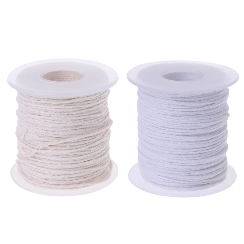 61m Cotton Braid Candle Wick Core Spool Non-smoke DIY Oil Lamps Candles Supplies
61m Cotton Braid Candle Wick Core Spool Non-smoke DIY Oil Lamps Candles Supplies