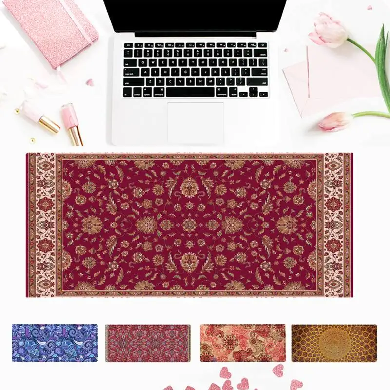 Popolar Persian Carpet Gaming Mouse Pad PC Laptop Gamer Mousepad Anime Antislip Mat Keyboard Desk Mat For Overwatch/CS GO
Popolar Persian Carpet Gaming Mouse Pad PC Laptop Gamer Mousepad Anime Antislip Mat Keyboard Desk Mat For Overwatch/CS GO